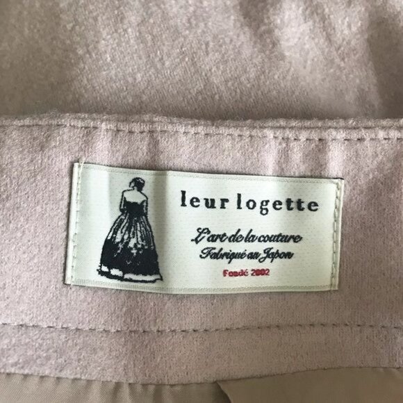 Leur Logette Wool Blend Mauve Strappy Suspender Style Trouser Pants Approx XS - Picture 10 of 13